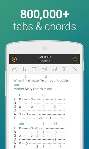 Ultimate Guitar Tabs(無(wú)限吉他樂(lè)譜) V4.1.7 安卓版截圖1